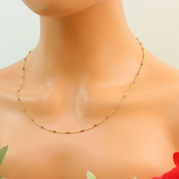 "New Beautiful Design Necklace Chain for Women/Girls, Gift, N737 - Picture 5 of 10